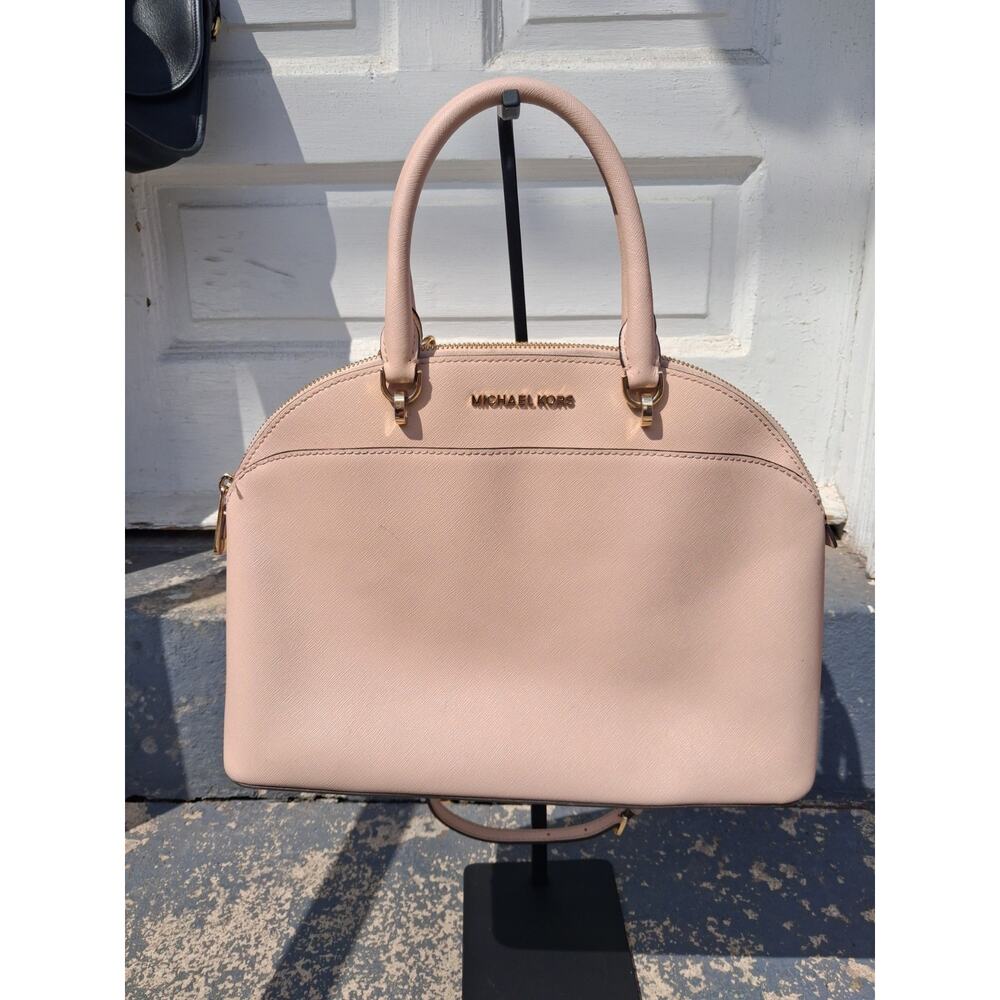 Michael Kors Emmy Dome Satchel in Blossom hand purse